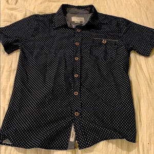 Boys never used button down shirt